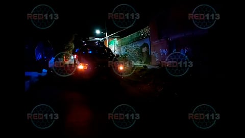 Las fuentes mencionaron que unos vecinos de lugar solo escucharon las detonaciones (Foto: captura FB/ VIDEO RED 113)