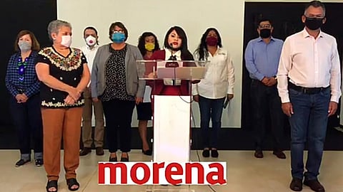 El Covid-19 ha resultado el mejor instrumento para dar el golpe de estado que busca el derrocamiento del gobierno de la Cuarta Transformación, dicen (Fotograma: Alcaldes Morena Michoacán)