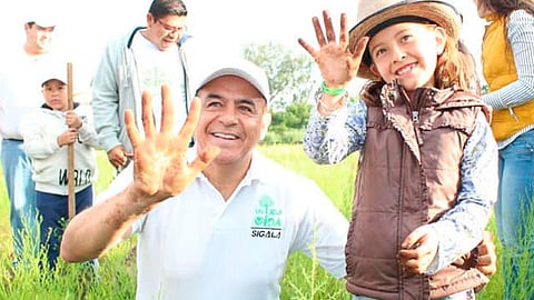 El ingeniero agrónomo se ganó respeto y reconocimiento por su calidad humana (Foto Facebook: Pascual Sigala)
