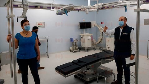 Este nuevo hospital está ubica en la llamada Ciudad Salud (Foto: Guadalupe Martínez)