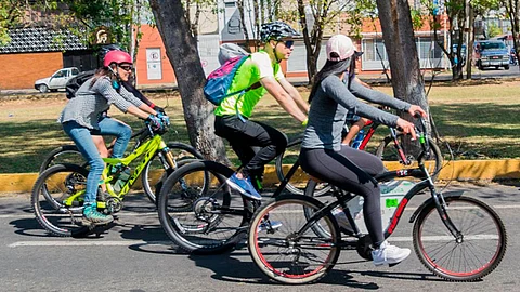Cuando inicie el proyecto se realizarán mil 500 viajes al día con 500 bicicletas (Foto ilustrativa Facebook: Bicivilizate Michoacán)