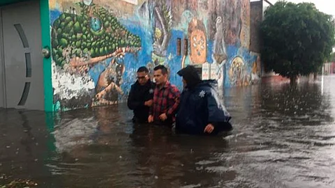 Sigue el conteo de los daños por la lluvia en la capital (Foto: Cortesía)