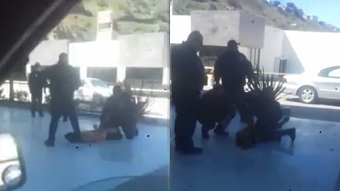 Sin tener información oficial, se presume que el policía fue retirado de su cargo (Foto Twitter: @cadena_noticias)