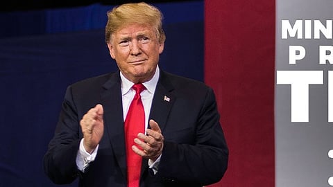 “Acabo de dar una orden a nuestra Guardia Nacional para iniciar el proceso de retirada de Washington" anunció Trump (Foto Facebook: Donald Trump)