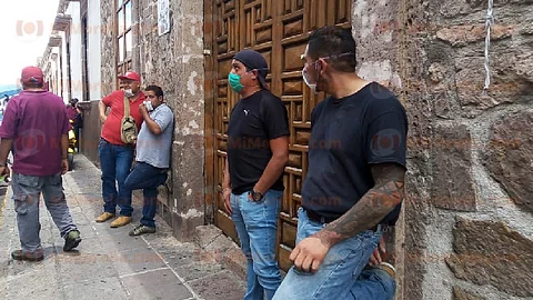 Existen diversas inconformidades por parte del personal que ha sido comisionado al Sindicato porque se les quiere reasignar al barrido en las calles (Foto: Fátima Miranda)