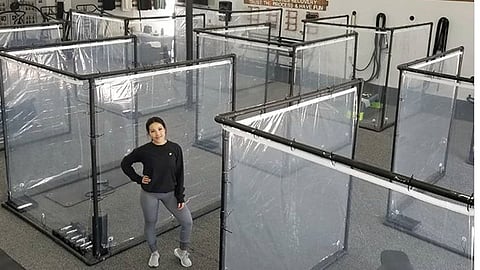 Sólo nueve personas a la vez pueden hacer uso de las instalaciones (Foto Instagram: jinnjuicz)