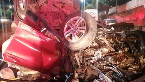 Contactos cercanos a las autoridades policiales comentaron que el percance se registró alrededor de las 06:30 horas (Foto: Red 113)