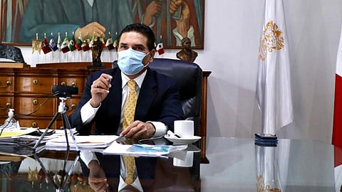 Silvano Aureoles les dijo a las y los empresarios del sector turismo que pueden contar con el gobierno de Michoacán para reactivar el sector (Foto: cortesía)