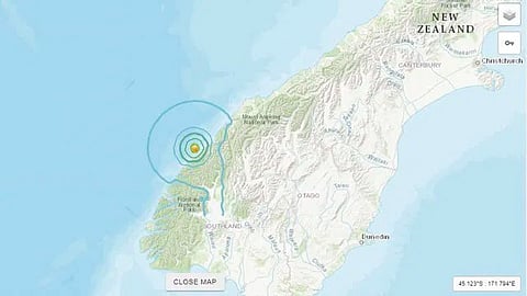 Hasta el momento, las autoridades indicaron que no hay heridos ni daños materiales (Foto: earthquake.usgs.gov)