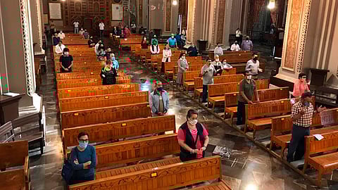 Los feligreses deberán acatar cada una de las medidas preventivas (Foto: Cortesía)