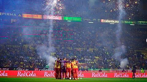 En sus cuentas de Instagram postearon mensajes de “gracias Morelia” (Foto Instagram: sebavegas6)