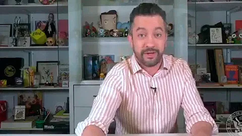 Sergio Mayer pidió a HBO reconsiderar la suspensión del programa de Chumel Torres (Foto: captura/@ChumelTorres)