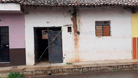 La vivienda está ubicada en la calle Moctezuma, en la colonia Centro (Foto: RED-113)