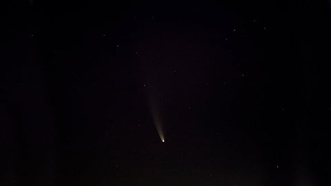 El cometa pasa a 103 millones de kilómetros de distancia de nuestro planeta, por lo que no representa un riesgo (Foto: NASA HQ PHOTO)