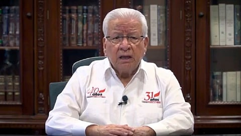 Córdova Morán transmitió por redes sociales su reflexión respecto a la crisis económica y de salud que enfrenta el país (Foto: Captura de video)