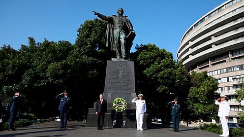 El intercambio de estatuas se dio en las gestiones de Gustavo Díaz Ordaz y Lyndon B. Johnson (Foto: Cortesía)