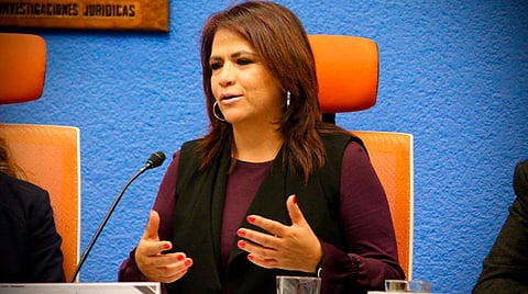 María Fabiola Alanís Sámano es economista y maestra en Ciencia Política (Foto Facebook: Fabiola Alanís Sámano)