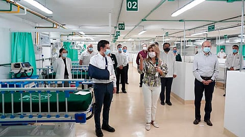 Desde el inicio de la epidemia se ha trabajado de forma conjunta entre gobierno estatal y federación, privilegiando la salud de los sonorenses: gobernadora Claudia Pavlovich (Foto facebook: Zoé Robledo)