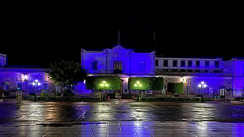 La iluminación estará hasta el próximo 21 de agosto (Foto Cortesía)
