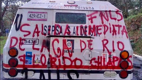 Este domingo integrantes del FNLS se manifestaron en Morelia para exigir su liberación (Foto: RED 113)