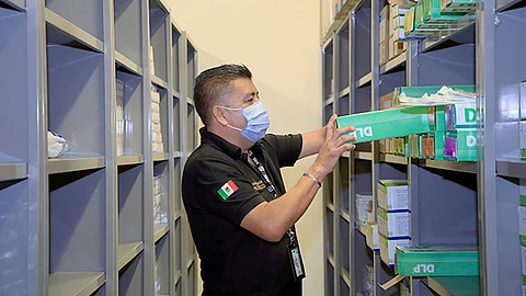 “Al llegar aquí fue adquirir una gran responsabilidad, asumir el reto de forma personal y ser un ejemplo para mis hijos”, dijo el jefe de almacén (Foto Cortesía)
