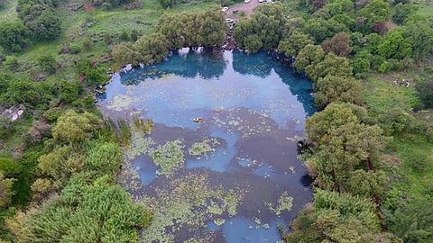 “El Manantial La Mintzita”, es un humedal de agua dulce que forma parte del Sistema Estatal de Áreas para la Conservación del Patrimonio Natural (Foto Cortesía)