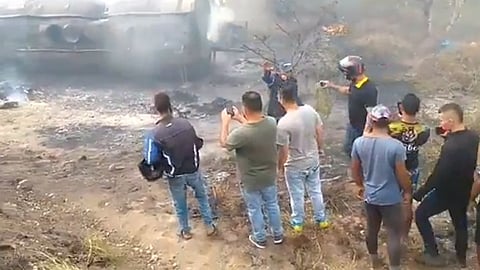 El hecho quedó registrado en video (Fotograma Twitter: @TPU19J)