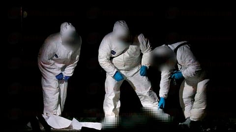 En el suelo fueron encontrados al menos 14 casquillos percutidos (Foto: RED 113)