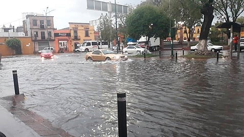 En la capital michoacana se registraron inundaciones en días anteriores (Foto: FB/Miguel Angel)