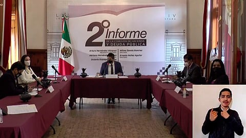 Se dijeron listos para recibir las leyes de ingresos municipales y el paquete económico del estado para el ejercicio 2021 (Foto: Captura de pantanna/FB/Congreso de Michoacán)
