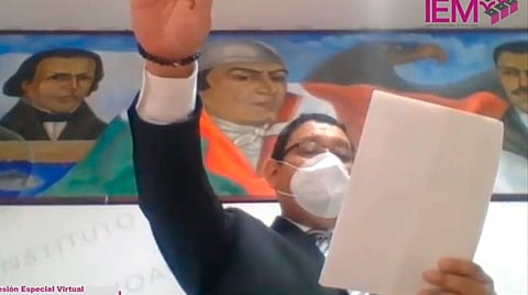 Ignacio Hurtado Gómez es el nuevo consejero presidente (Fotograma: YouTube)