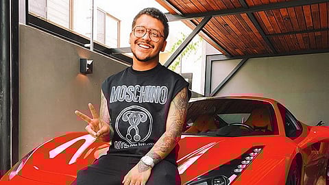 Alguien abrió una cuenta falsa haciéndose pasar por el cantante (Foto IG: Christian Nodal  )