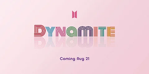 Dynamite y el MV llegarán el 21 de agosto (Imagen: Twitter @BigHitEnt)