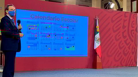El inicio de clases es el lunes 24 de agosto y concluirá el 9 de julio de 2021 (Foto Twitter: @SEP_mx)