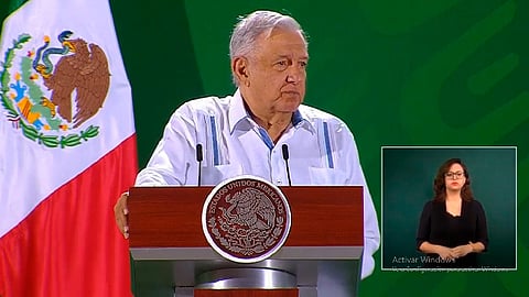 El mandatario también refirió que está abierto al diálogo con el SNTE y la CNTE (Foto: Captura de video)