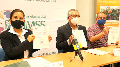 Signan convenio IMSS y Merza para establecer Guardería Empresarial en Zamora