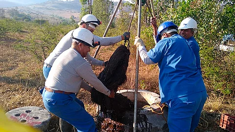 La finalidad es recuperar volúmenes de agua y mejorar así el abastecimiento de agua de la capital michoacana (Foto Cortesía)