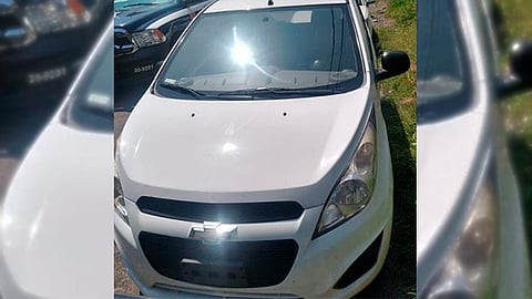 La unidad fue asegurada y puesta a disposición de la autoridad competente a efecto de llevar a cabo las actuaciones pertinentes (Foto Cortesía)
