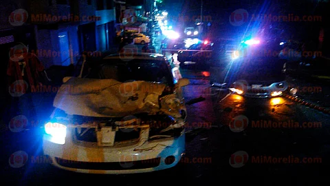 El hecho fue el sábado pasado casi esquina con la calle Fray Antonio de San Miguel (Foto: Red 113)