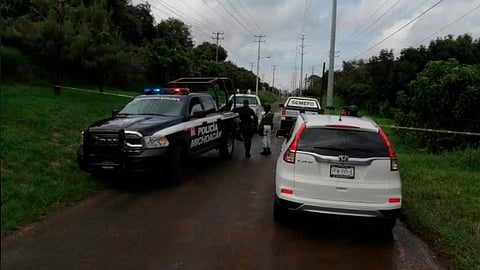 La víctima no está identificada (Foto: RED 113)