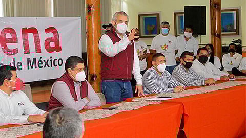 El objetivo es consolidar la 4T en Michoacán y a nivel nacional con la elección de la mayoría de diputados federales morenistas (Foto Cortesía)