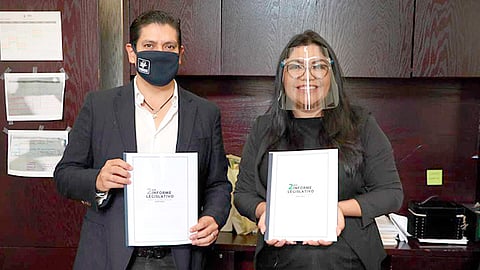 El documento constata los cerca de 25 asuntos, entre iniciativas, posicionamientos y reformas presentadas en los últimos meses (Foto Cortesía)