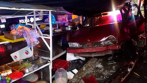 Se desconocen las placas de auto (Foto: cortesía)