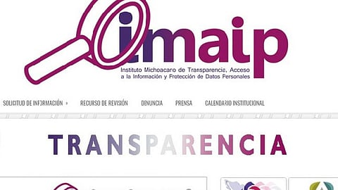 De los partidos políticos con registro en Michoacán ninguno tiene pendientes en materia de transparencia hasta el momento (Foto:imaip.org.mx)