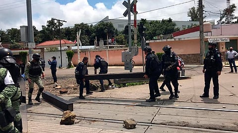 Siete profesores fueron detenidos (Foto: Cortesía)