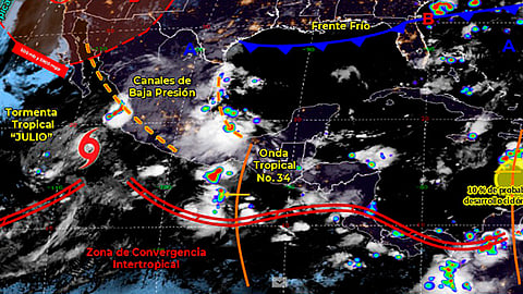 En las siguientes horas el clima cambiará por precipitaciones de 50 a 75 litros por metro cuadrado en Michoacán (Foto: cortesía)