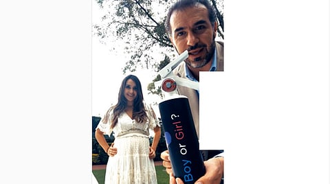 En junio de este año Dulce María y su esposo Paco Álvarez contaron que serán papás (Fotograma Instagram: Dulce María)