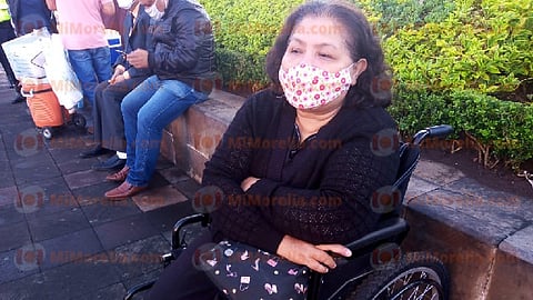 María de Jesús Vázquez Silva es una de las personas que resultaron heridas durante el Grito de Independencia del 2008 (Foto: Fátima Miranda)