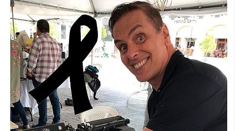 La muerte del también actor se dio a conocer este lunes (Foto Instagram: xavierortizr)