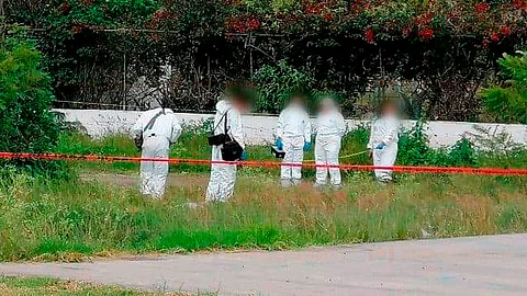 La víctima murió a balazos en la colonia Ampliación Leandro Valle
(Foto: RED 113)
